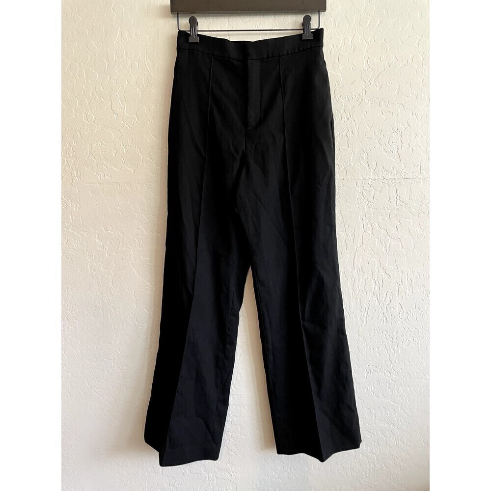 Black High Rise Flare Trousers‎ Woman's Size 26
